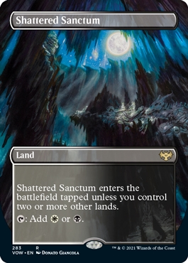Shattered Sanctum Innistrad- Crimson Vow Alternate Art
